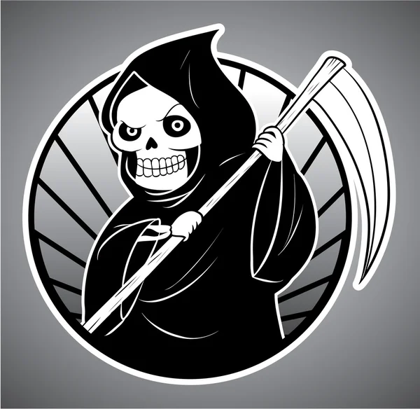 Maldad de muerte — Vector de stock