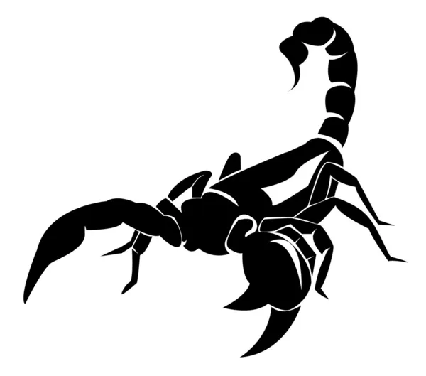 Illustration du Scorpion — Image vectorielle