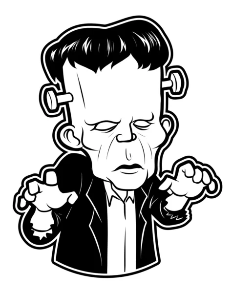 Ilustracja Frankensteina — Wektor stockowy