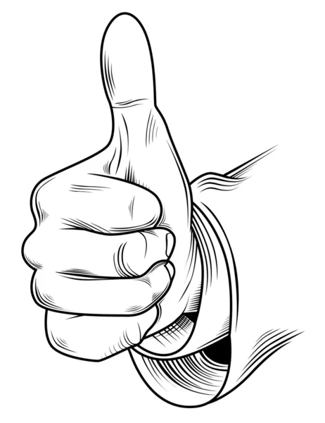 Thumb Up — Stock Vector