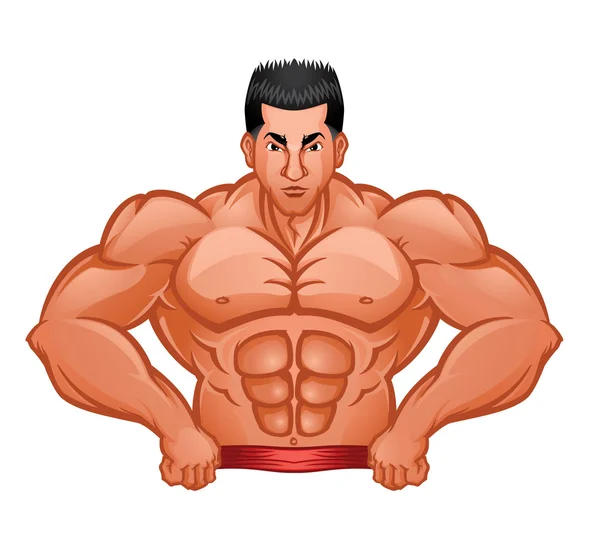 Body builder symbole — Image vectorielle