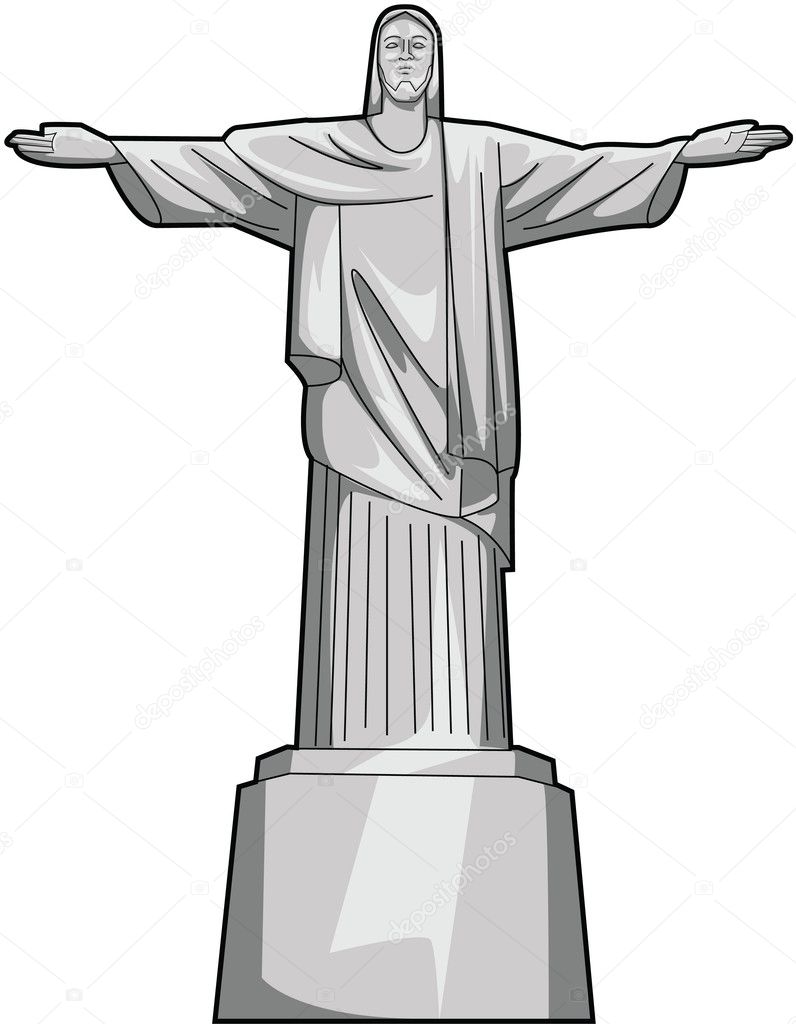 Statue Of Jesus Christ In Rio De Janeiro Stock Vector Image By C Indomercy12 Statue Of Jesus Christ In Rio De Janeiro Stock Vector Image By C Indomercy12