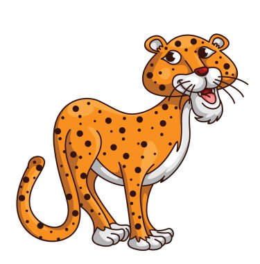 Cheetah karikatür çizimi