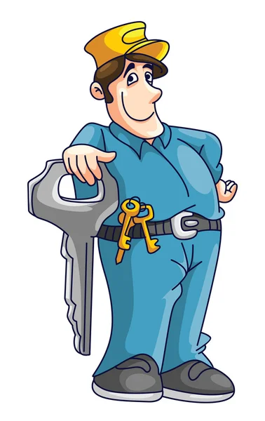 Locksmith — Stock Illustration Locksmith Stock Illustration