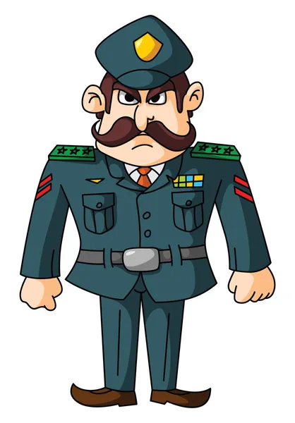 Ejército General — Vector de stock