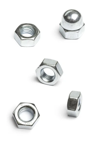 Nuts in different angles — Stock Photo, Image