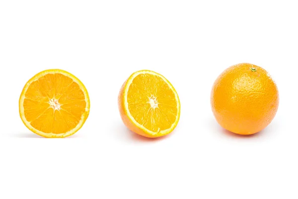 Oranges cut in half — Stock Photo, Image