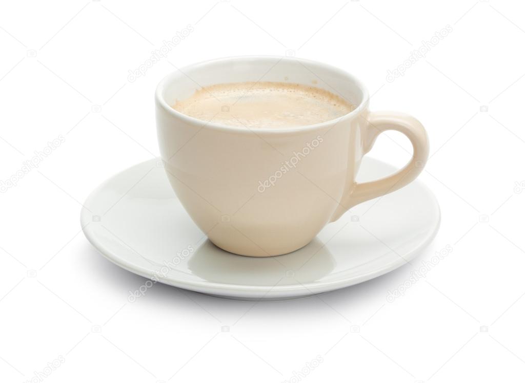 Single isolated Coffee Cup