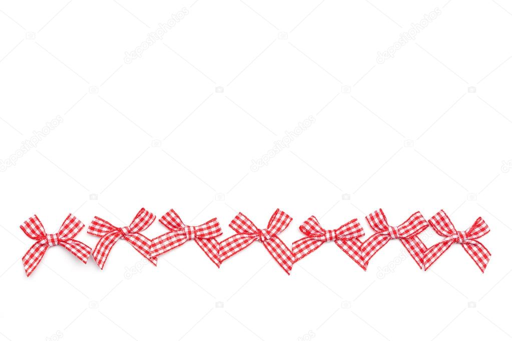 Checkered Ribbon Ties