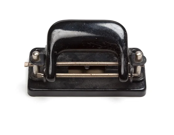 Siyah retro perforator — Stok fotoğraf