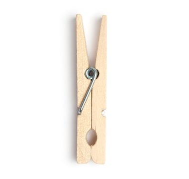 Tek izole clothespin