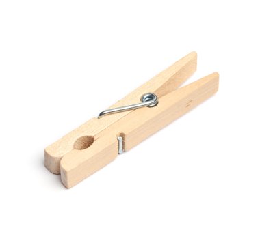 Tek izole clothespin