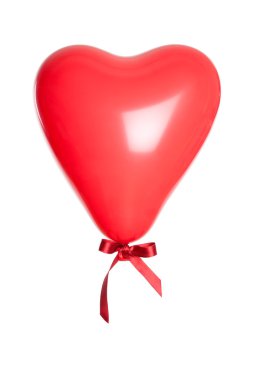 Yalıtılmış kalp şekilli balon