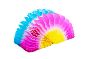 Beyaz arka plan üzerinde çelenk