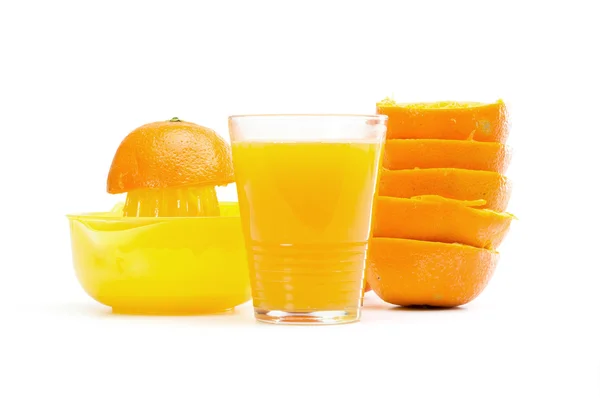 Oranges - Making Orange Juice — Stock Photo, Image