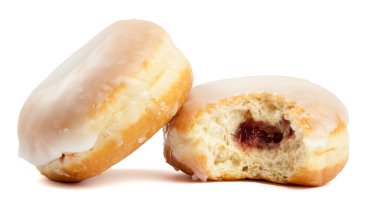 Berliner pfannkuchen reçeli dolguları ile