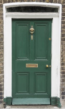 Gürcü Times (18nci yüzyıl Dublin renkli kapı)