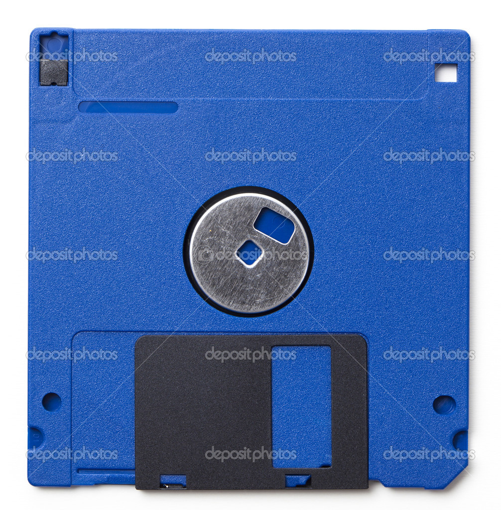 floppy disks from the late 1980s and 90s