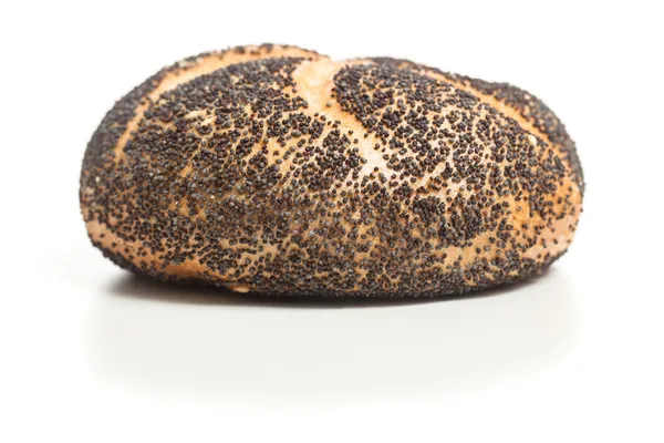 Συνοδευτικό χωριάτικο ψωμάκι παπαρουνόσπορο (mohnbroetchen) — Φωτογραφία Αρχείου