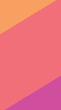 Pastel colour background illustration with corners and polka dot pattern in upright mobile screen format, vintage look and feel