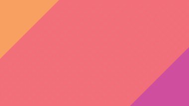 Pastel colour background illustration with corners and polka dot pattern in landscape UHD format, vintage look and feel