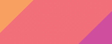 Pastel colour background illustration with corners and polka dot pattern in panoramic title image format, vintage look and feel