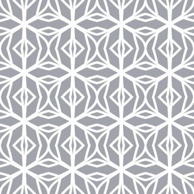 Geometrik vektör pürüzsüz desen. Pastel renklerde doğulu süsler.