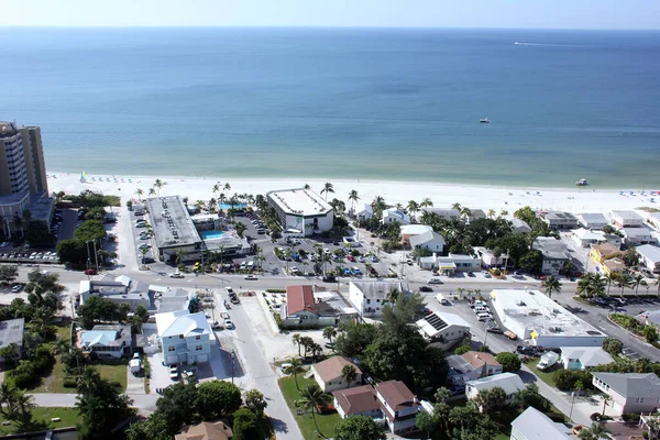 Fort Myers Beach Sanibel Und Captiva Luftaufnahmen Vor Hurrikan Ian — Stockfoto