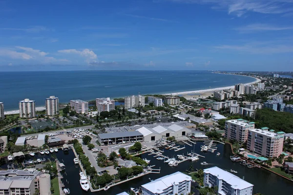 Fort Myers Beach Sanibel Und Captiva Luftaufnahmen Vor Hurrikan Ian — Stockfoto