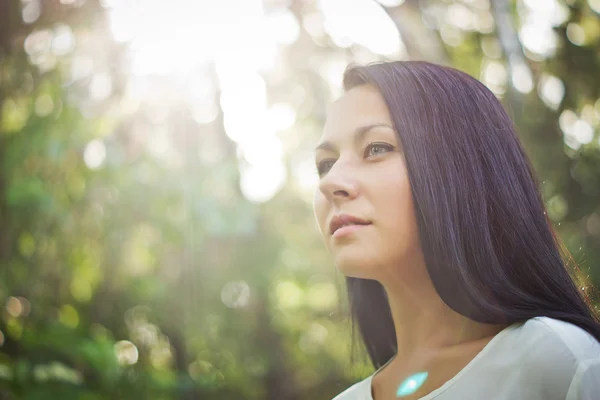 Portrait of a beautiful girl — Stock Photo, Image