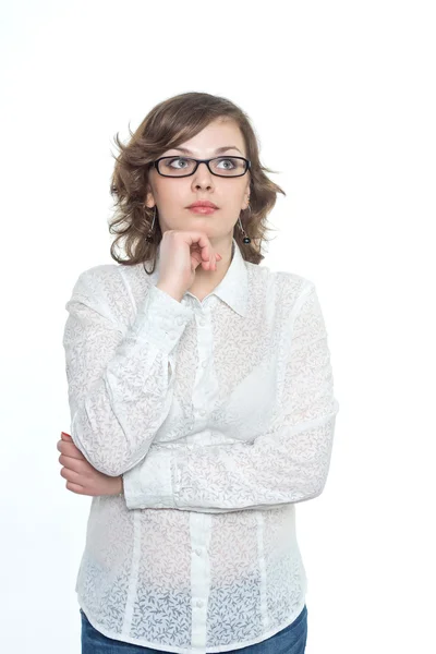 Chica en gafas —  Fotos de Stock