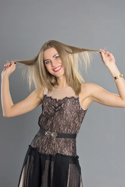 Portrait of a beautiful girl — Stock Photo, Image