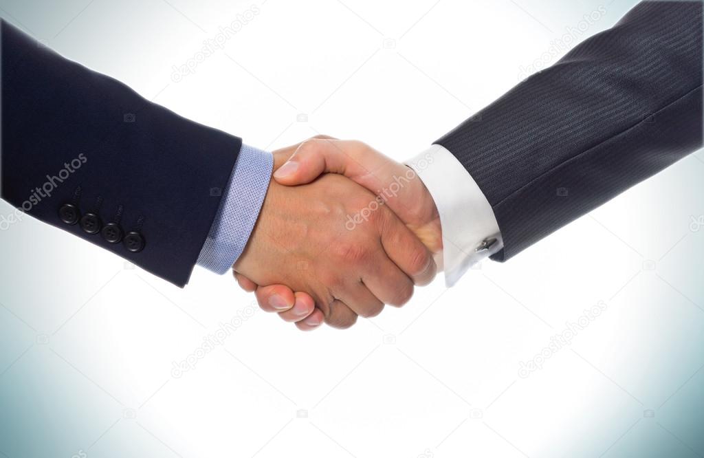 Bussines hand shaking