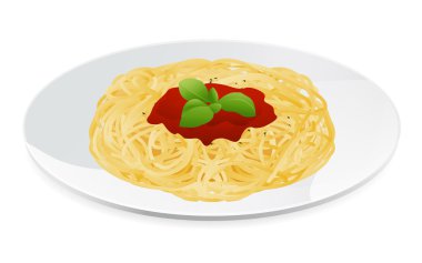 domates soslu makarna bolognese