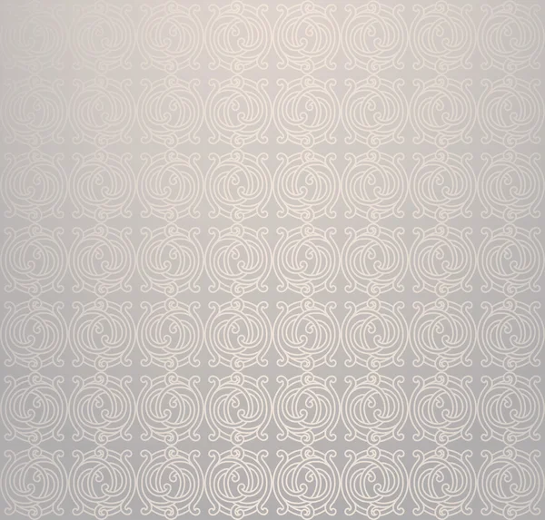 Fondo de pantalla de seda sin costuras con patrón floral — Vector de stock