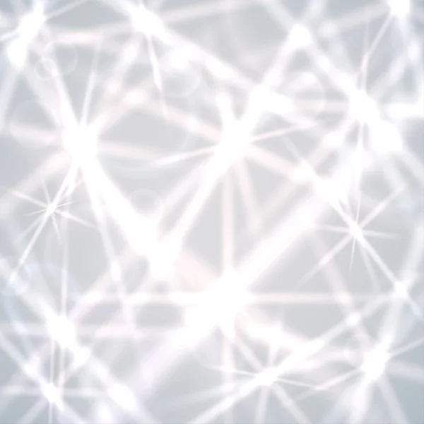 Fond lumineux abstrait avec étoiles — Image vectorielle
