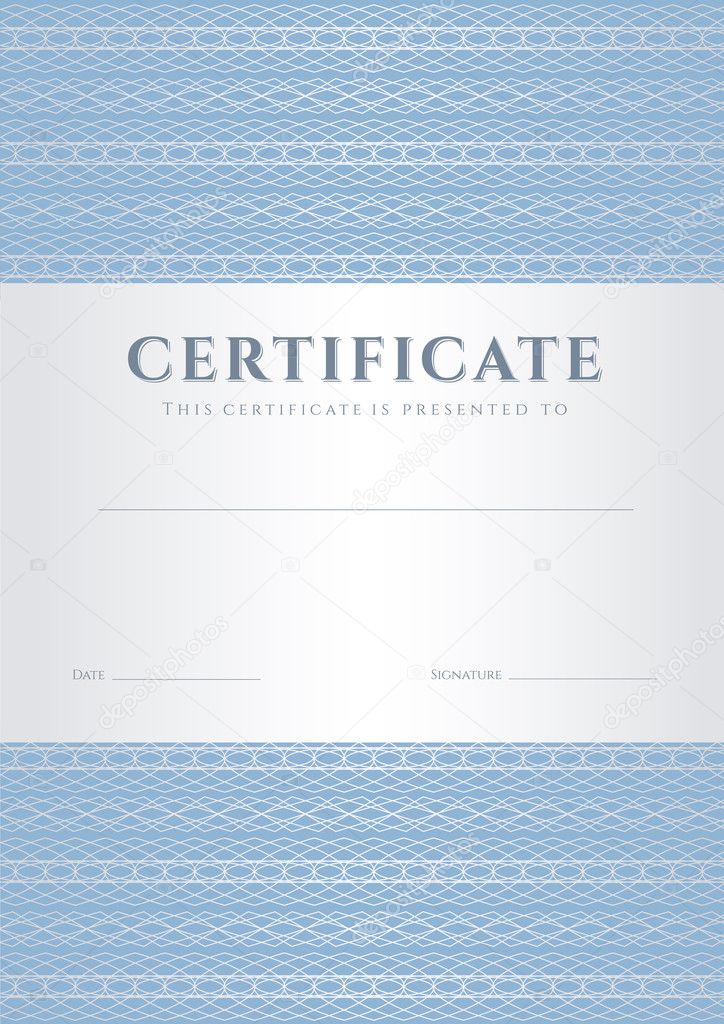 also useful for degree certificate business education courses certificate of achievement competitions certificate of authenticity - Blue Certificate Border Template also useful for degree certificate business education courses certificate of achievement competitions certificate of authenticity - Blue Certificate Border Template
