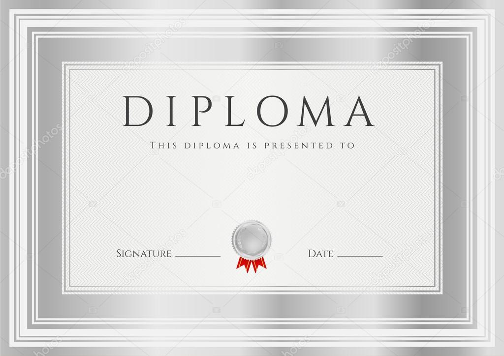 Diploma Certificate Of Completion Design Template Background With Silver Frames Medal Diploma Of Achievement Winner Certificate Second Place Award Stock Vector Image By C Shiny777 Diploma Certificate Of Completion Design Template Background With Silver Frames Medal Diploma Of Achievement Winner Certificate Second Place Award Stock Vector Image By C Shiny777