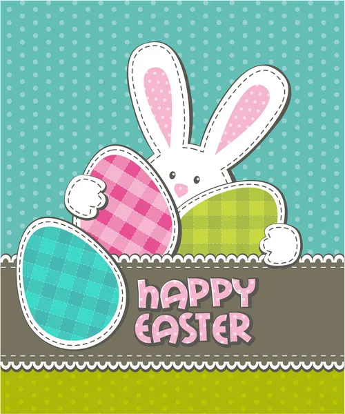 Tarjeta de Pascua — Vector de stock