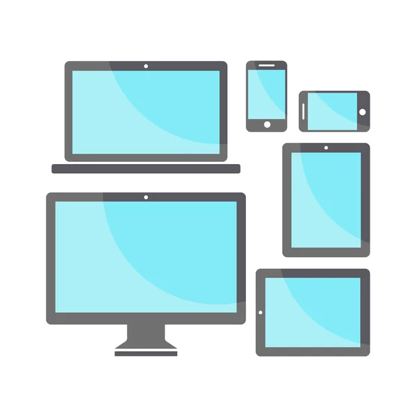 Responsive web design — Stockvector