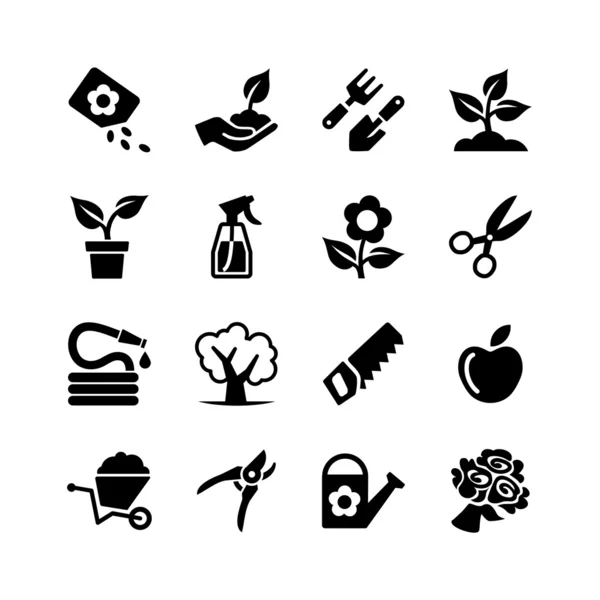 Web Icon set - sulama, Bahçe araçları