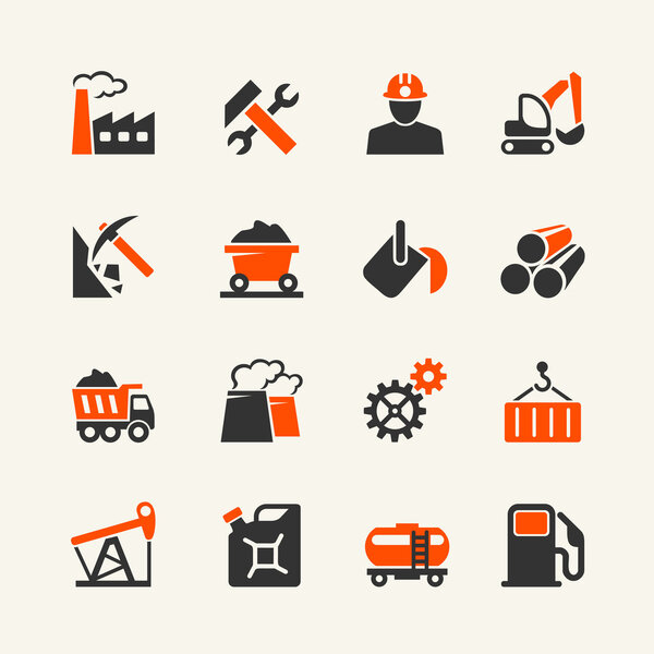 Промышленный набор иконок
