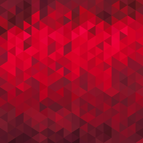 Abstract red geometric background