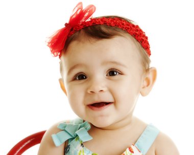 gülümseyen kız mutlu bebek