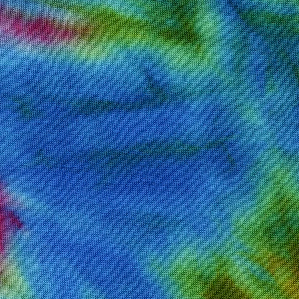 Doku ve arka plan için yüksek çözünürlüklü el yapımı kravat boya kumaş — Stok fotoğraf