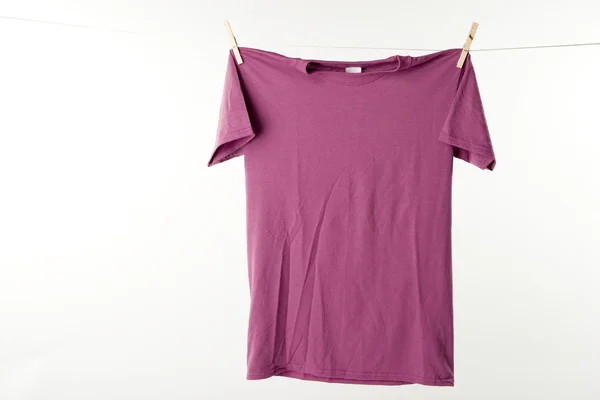 T-shirt viola — Foto Stock