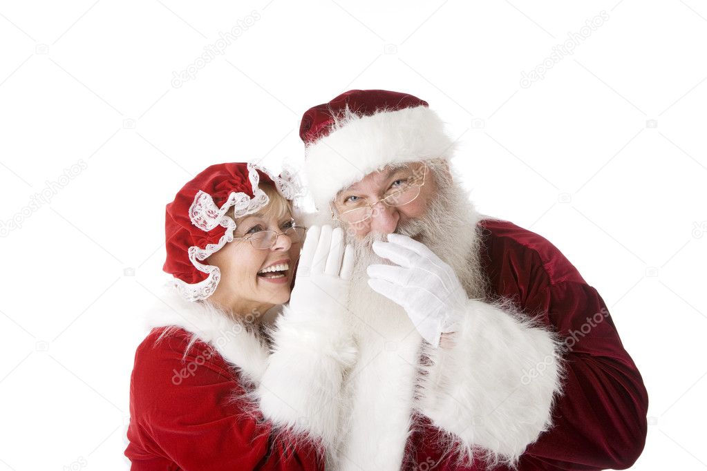Christmas Santa and Mrs Claus