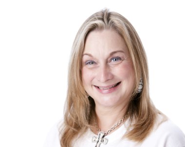 gülümseyen, Kafkas, üst düzey bir kadın görüntüsü