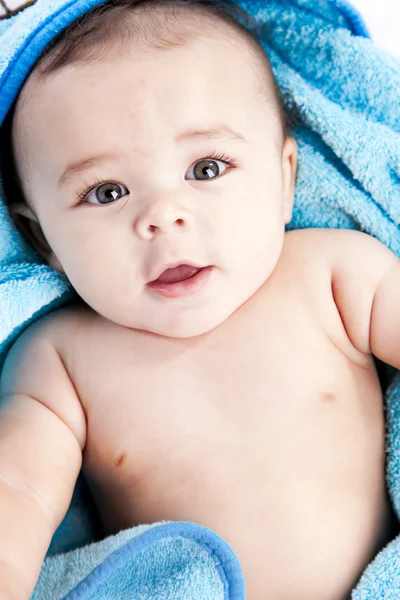 Headshot of baby boy — Stock Photo, Image