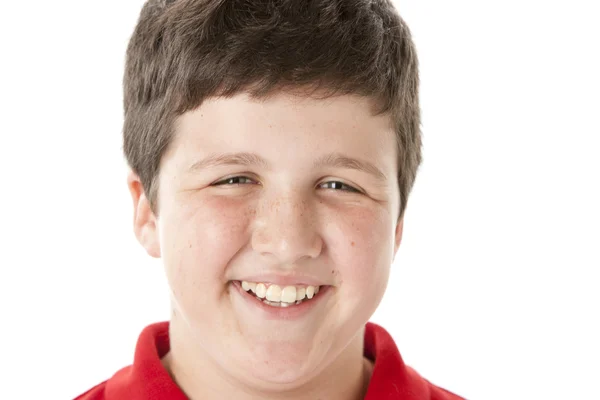 Niño feliz con una gran sonrisa — Foto de Stock